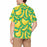 Custom Face Banana Men's All Over Print Hawaiian Shirt With Chest Pocket