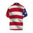 Custom Face US Stars Flag Men's All Over Print Hawaiian Shirt