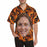Custom Face Fire Only You Men's Hawaiian Shirt