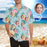 Custom Girlfriend Face Summer Time Men's All Over Print Hawaiian Shirt