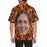 Custom Face Fire Only You Men's Hawaiian Shirt