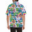 Custom Face Plaid Flower Men's All Over Print Hawaiian Shirt