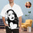 Custom Photo Portrait Men's All Over Print Hawaiian Shirt