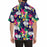 Custom Logo Flower Men's All Over Print Hawaiian Shirt