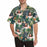 Custom Face Green Leaves Cute Plants Men's All Over Print Hawaiian Shirt