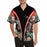 Custom Logo Pink Flower Leaves Printing Men's All Over Print Hawaiian Shirt