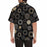 Custom Face Black Style Men's All Over Print Hawaiian Shirt
