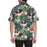 Custom Face Green Leaves Cute Plants Men's All Over Print Hawaiian Shirt
