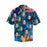 Custom Wife Face Colorful Painting Men's All Over Print Hawaiian Shirt
