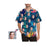 Custom Wife Face Colorful Painting Men's All Over Print Hawaiian Shirt