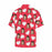 Custom Face White&Red Heart Men's All Over Print Hawaiian Shirt