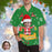 Custom Face Shopping Bag Deer Men's All Over Print Hawaiian Shirt
