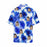 Custom Face Blue&White Style Men's All Over Print Hawaiian Shirt