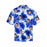 Custom Face Blue&White Style Men's All Over Print Hawaiian Shirt