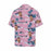 Custom Face Trees Pink Men's All Over Print Hawaiian Shirt