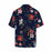 Custom Face Colorful Flowers Men's All Over Print Hawaiian Shirt