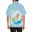 Custom Face Surfing Men's All Over Print Hawaiian Shirt