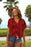 Hawaiian Aloha Shirt For Women, Polynesian Design Symmetry Red – AH – J1 Hawaii Shirt