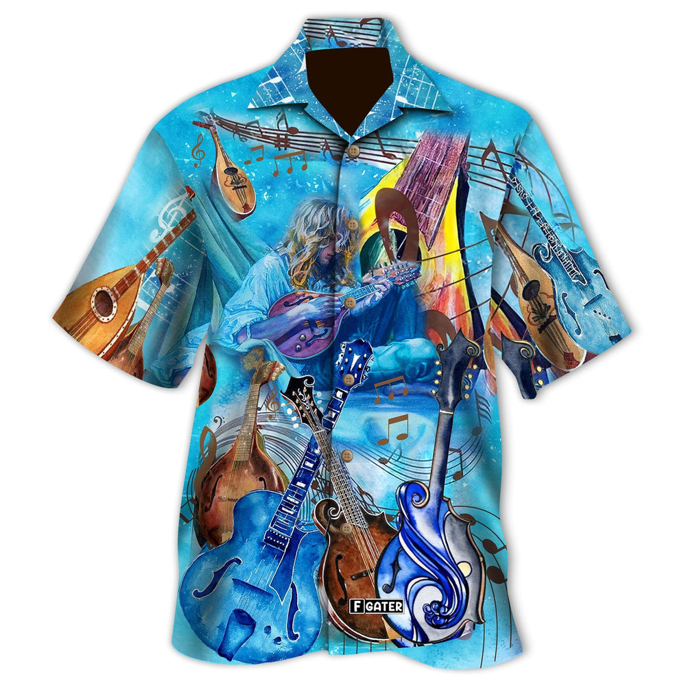 Where Words Fail Mandolin Speaks Unisex Hawaiian Shirt