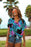 Hawaiian Aloha Shirt For Women,Tropical Black Cat Hawaii Shirt