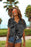 Hawaiian Aloha Shirt For Women, Polynesian Design Plumeria Mix Gray Black Polynesian Design Hawaii Shirt