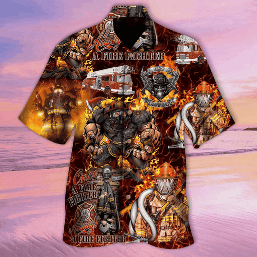 Once A Firefighter Always A Firefighter Aloha Hawaiian Shirts for Men and Women