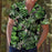 Dinosaur Green Aloha Hawaiian Shirts for Men and Women