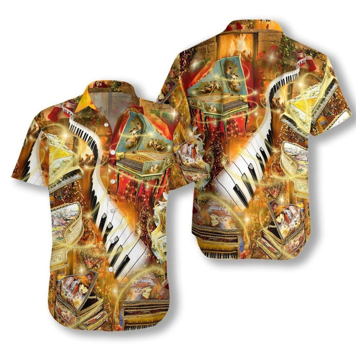 Piano Is My Passion Aloha Hawaiian Shirts for Men and Women