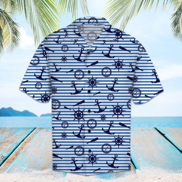 Amazing Navy Aloha Hawaiian Shirts for Men and Women