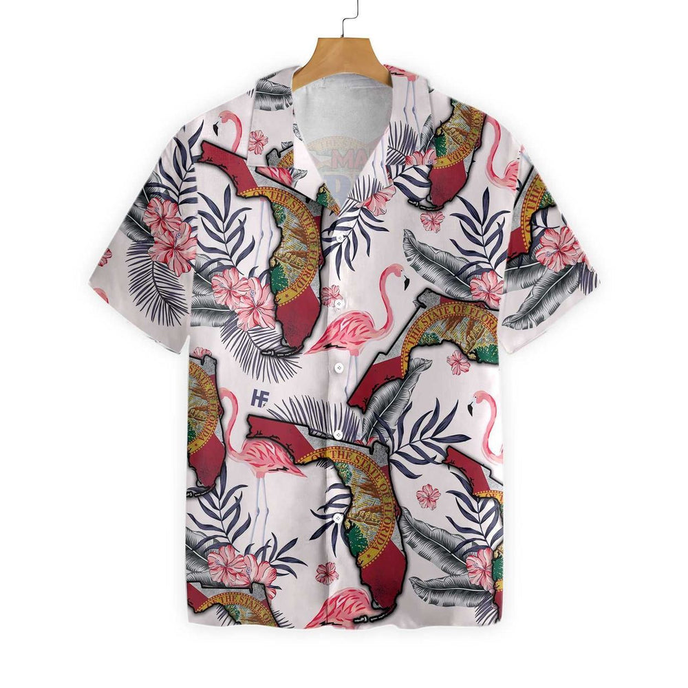 Florida Made in Long Time Aloha Hawaiian Shirts for Men and Women