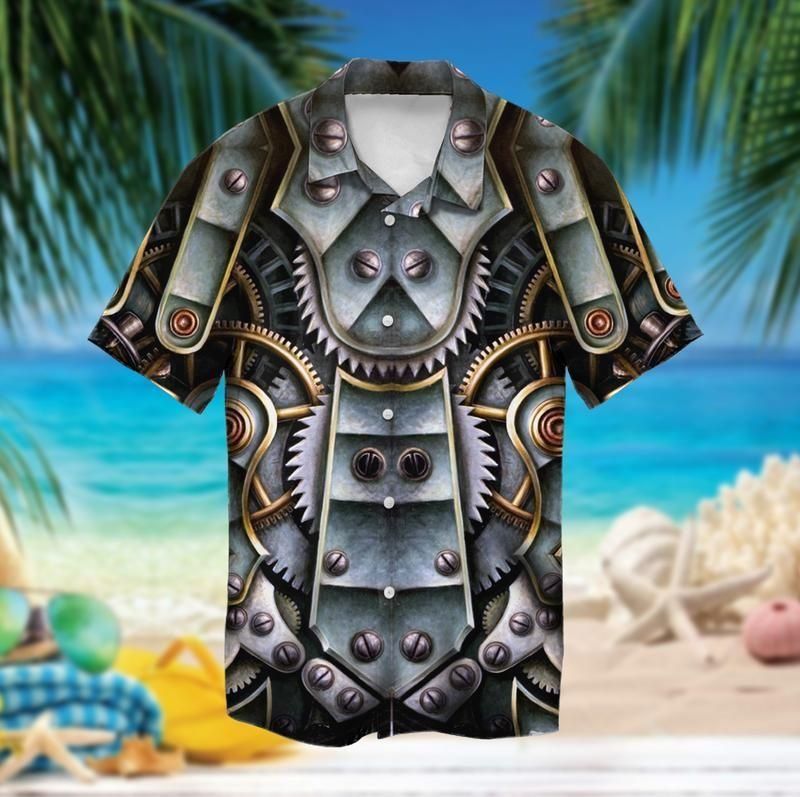 I Am A Machine Aloha Hawaiian Shirts for Men and Women