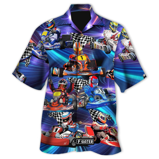 Go Kart Or Go Home Kart Racing Unisex Hawaiian Shirt