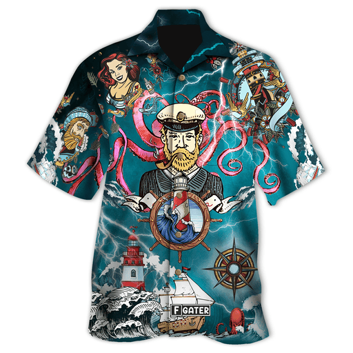 Be The Captain Of Your Own Ship Unisex Hawaiian Shirt