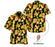 Custom Photo Pineapple Seamless Pattern With Tropical Leaves Aloha Hawaiian Shirt