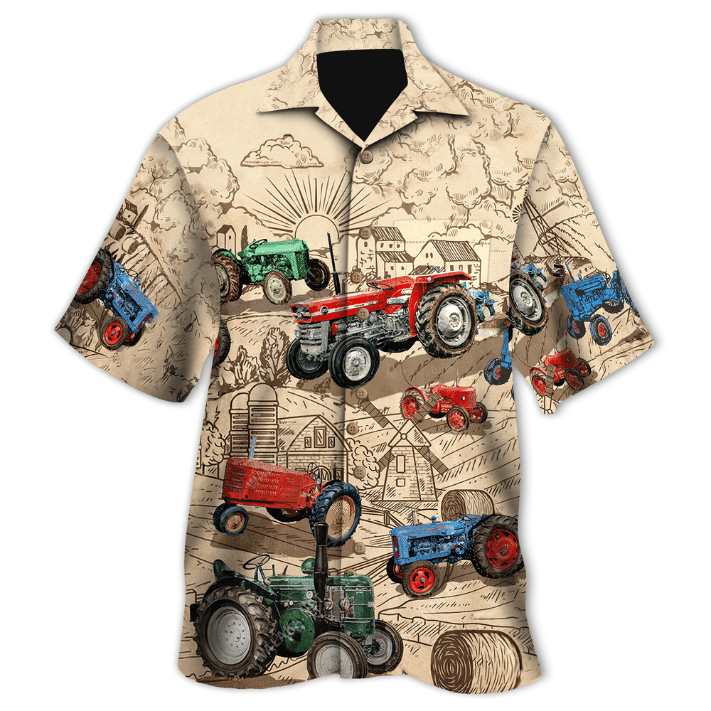 You Can Never Have Too Many Tractors Unisex Hawaiian Shirt