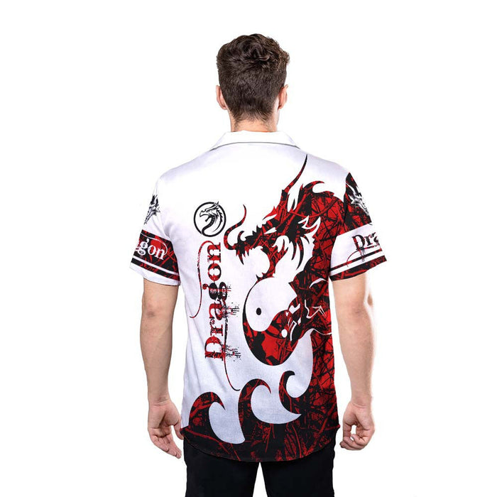 Dragon Shirt - Dragon Red Awesome Design - Dragon Hawaiian Shirt