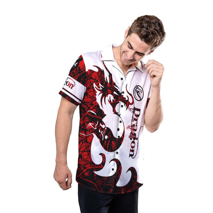 Dragon Shirt - Dragon Red Awesome Design - Dragon Hawaiian Shirt