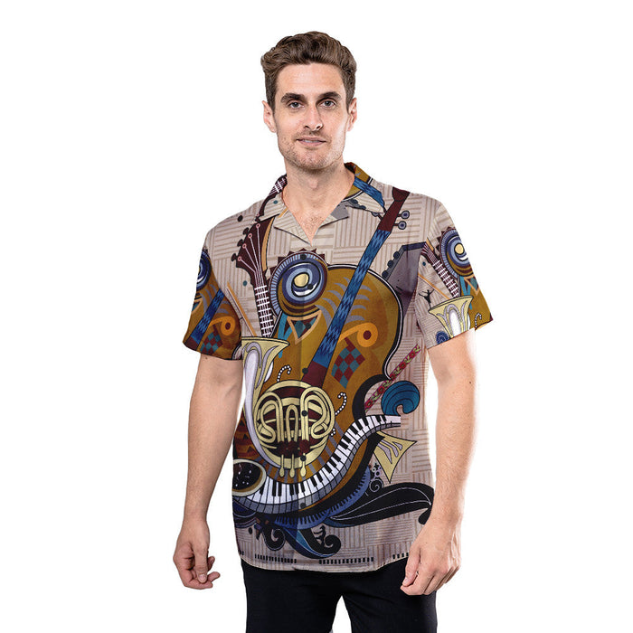 Music Shirt - Musical Instrument Gallery Music Hawaiian Shirt