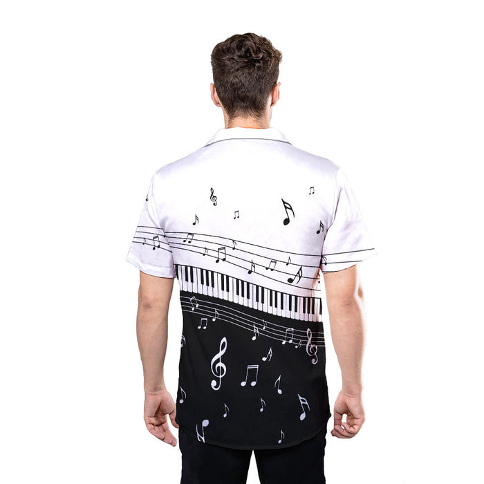 Piano Shirt - Let's Play With My Piano Custom Hawaiian Shirt RE