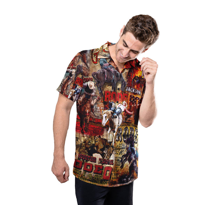 Rodeo Shirt - Rodeo Is Not Sport, It's Life Custom Hawaiian Shirt RE