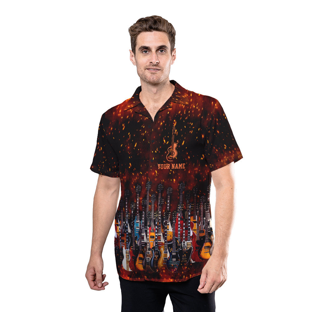 Guitar Shirt - I Have So Many Guitars Custom Hawaiian Shirt RE