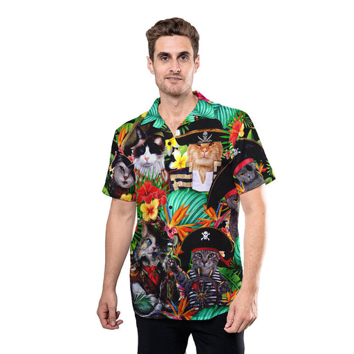 It's Pirate Life For Me Cats Unisex Hawaiian Shirt