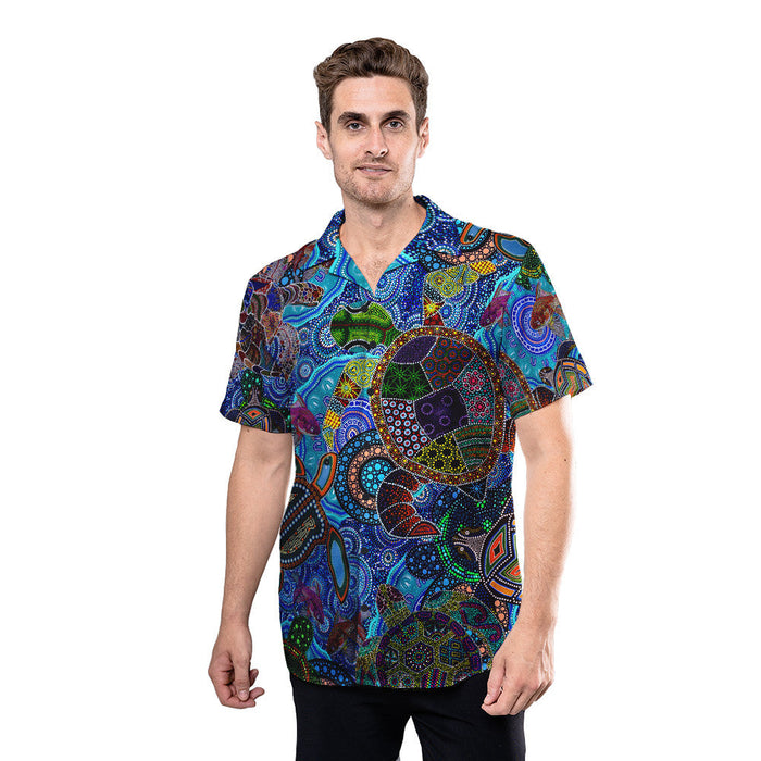 Amazing Turtle Hippie Unisex Hawaiian Shirt