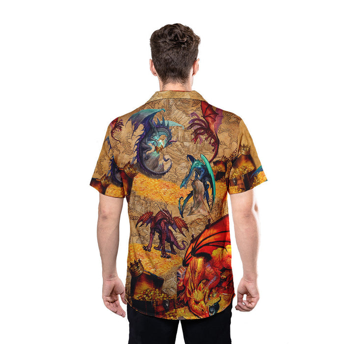 Every Treasure Is Guarded By Dragons Unisex Hawaiian Shirt