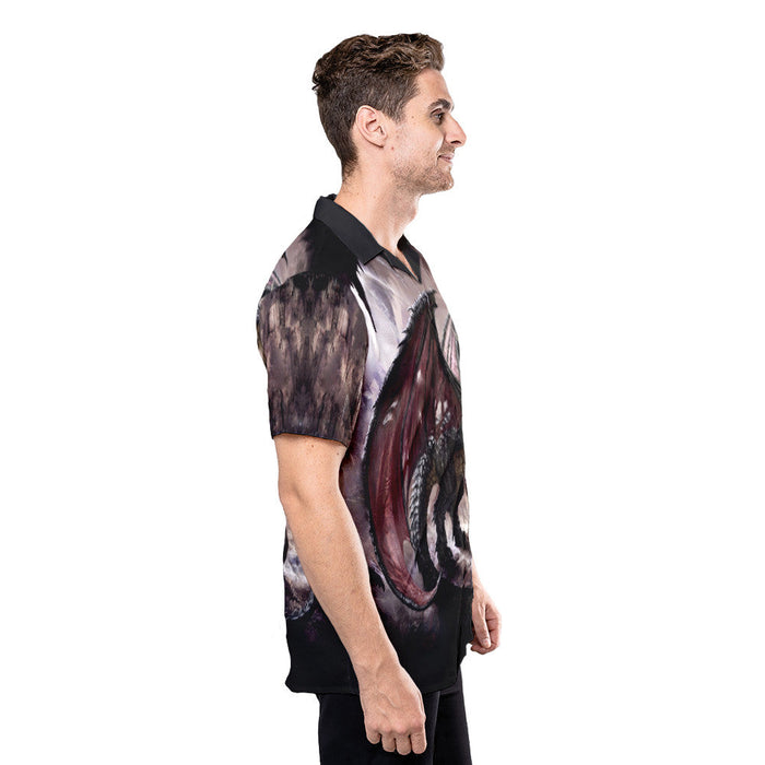 Dragon Shirt - Dragon Brown Best Design - Dragon Hawaiian Shirt