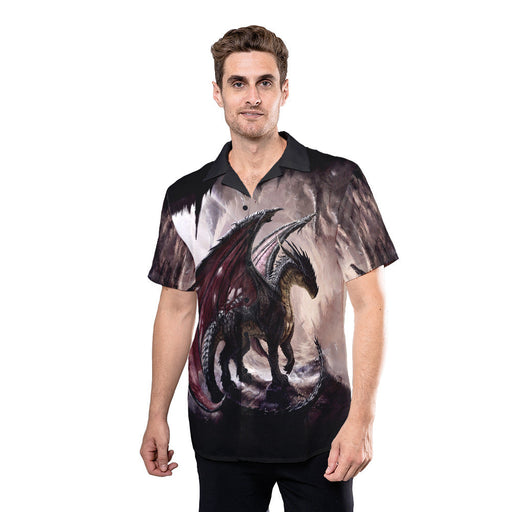 Dragon Shirt - Dragon Brown Best Design - Dragon Hawaiian Shirt