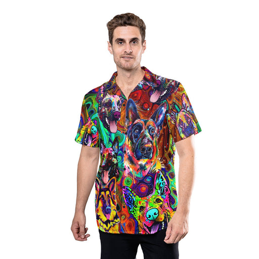 Amazing German Shepherd Unisex Hawaiian Shirt