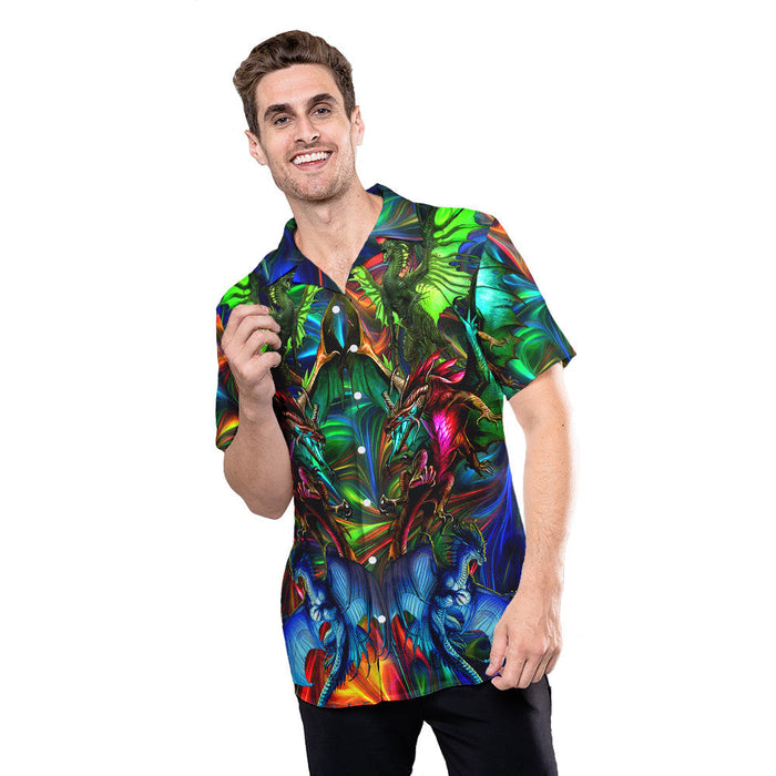 Amazing Dragon Unisex Hawaii Shirt