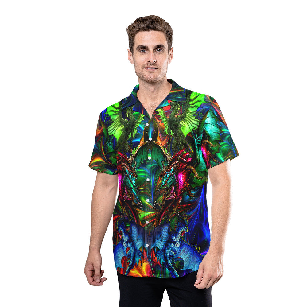 Amazing Dragon Unisex Hawaii Shirt