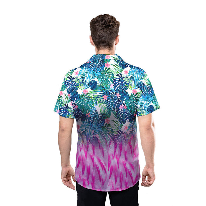 3D Flamingo Hawaii Shirt